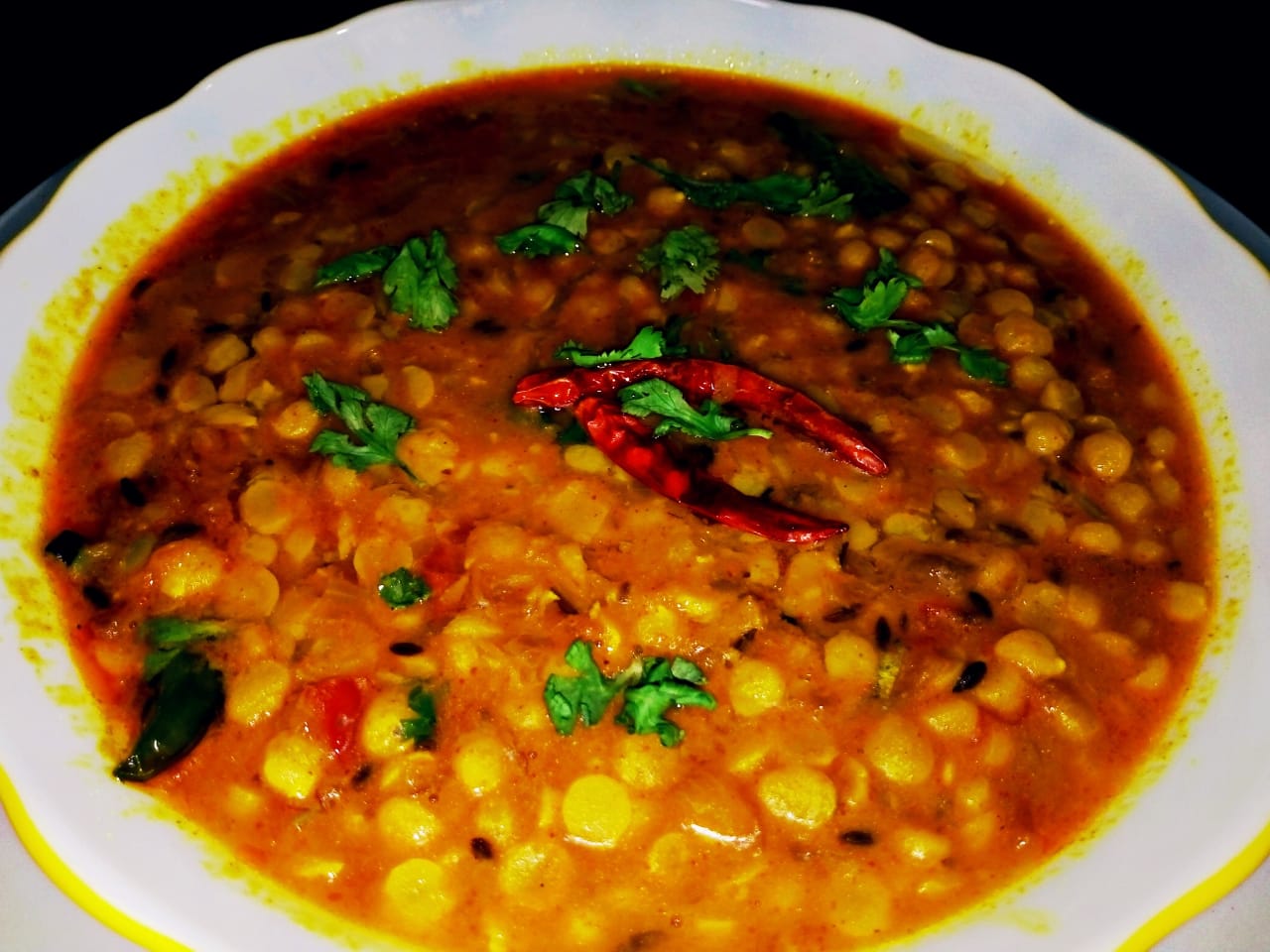 Chana Dal Tadka Recipe In Hindi