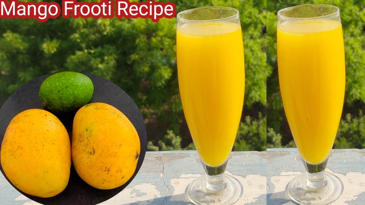 Mango Frooti Banane ki Vidhi