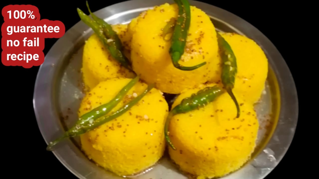 Besan dhokla recipe