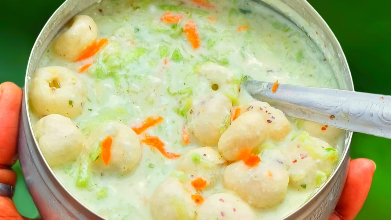 व्रत स्पेशल खीरे का रायता